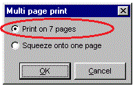 print on multiple pages